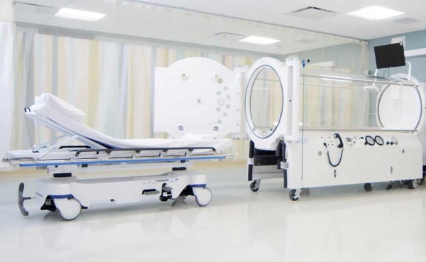 hyperbaric oxygen chamber