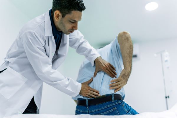 provider with patient
